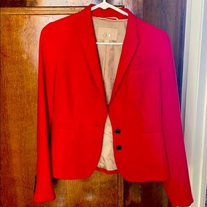 Red banana republic blazer